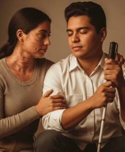 Αναδιατυπωμένο Κείμενο στα Ελληνικά
Στα είκοσί μου, είχα ένα σοβαρό ατύχημα στην κουζίνα: μια έκρηξη αερίου με άφησε με βαριά εγκαύματα.
Το πρόσωπο, ο λαιμός και η πλάτη μου γέμισαν ουλές. Από τότε, κανένας άντρας δεν με κοίταζε χωρίς οίκτο ή φόβο.
Όλα όμως άλλαξαν όταν γνώρισα τον Ομπίνα, έναν καθηγητή μουσικής που είχε χάσει την όρασή του. Δεν πρόσεξε τις ουλές μου· άκουσε μόνο τη φωνή μου, ένιωσε την καλοσύνη μου και με αγάπησε όπως πραγματικά ήμουν.
Μετά από έναν χρόνο σχέσης, μου ζήτησε να γίνω γυναίκα του.
Ο κόσμος με κορόιδευε:
«Τον παντρεύεσαι επειδή δεν μπορεί να δει πόσο άσχημη είσαι».
Τους απαντούσα ήρεμα:
«Προτιμώ έναν άντρα που εκτιμά την ουσία μου, παρά κάποιον που κρίνει το δέρμα μου».
Ο γάμος μας ήταν απλός αλλά γεμάτος γοητεία, με μουσική από τους μαθητές του. Φορούσα ένα φόρεμα με ψηλό λαιμό για να καλύψω τις ουλές μου, όμως για πρώτη φορά δεν ένιωθα ντροπή. Ένιωθα ότι με “έβλεπαν” – όχι μάτια, αλλά καρδιά.
Το ίδιο βράδυ, στο μικρό μας σπίτι, άγγιξε τα χέρια, το πρόσωπο και τα μπράτσα μου. Και ψιθύρισε:
«Είσαι ακόμη πιο όμορφη απ’ ό,τι φανταζόμουν».
Έκλαψα από συγκίνηση… μέχρι που είπε κάτι που με πάγωσε:
«Είχα ξαναδεί το πρόσωπό σου».
Σάστισα.
«Ομπίνα… μα είσαι τυφλός».
Έγειρε το κεφάλι του:
«Ήμουν. Πριν από τρεις μήνες, μετά από μια επέμβαση στην Ινδία, άρχισα να βλέπω πρώτα σκιές, μετά σχήματα και στο τέλος πρόσωπα. Δεν το είπα σε κανέναν, ούτε σε εσένα».
Η καρδιά μου χτύπησε δυνατά.
«Γιατί δεν μου το είπες;»
«Γιατί ήθελα να σε αγαπήσω χωρίς προκαταλήψεις, χωρίς τη γνώμη του κόσμου. Να μην σε δω ποτέ με τα μάτια με τα οποία σε κοιτάζουν οι άλλοι».
«Και όταν τελικά είδα το πρόσωπό σου, έκλαψα. Όχι για τις ουλές, αλλά για το θάρρος που έβλεπα σε αυτές».
Τότε κατάλαβα: με είχε δει και παρ’ όλα αυτά με είχε επιλέξει. Η αγάπη του δεν γεννήθηκε από τύφλωση, αλλά από αλήθεια.
Σήμερα περπατώ με αυτοπεποίθηση, γιατί με έχουν αναγνωρίσει τα μόνα μάτια που μετράνε: εκείνα που κοίταξαν πέρα από τον πόνο.
Επεισόδιο 2: Η Γυναίκα στον Κήπο
Το επόμενο πρωί με ξύπνησε ο απαλός ήχος του Ομπίνα που κούρδιζε την κιθάρα. Ο ήλιος ζωγράφιζε φωτεινά σχήματα στον τοίχο. Για μια στιγμή ξέχασα φόβους, ουλές και παρελθόν. Ήμουν σύζυγος. Ήμουν αγαπημένη.
Όμως τα λόγια του με βασάνιζαν:
«Έχω ξαναδεί το πρόσωπό σου».
Κάθισα στο κρεβάτι.
«Ομπίνα… στο γάμο μας με είδες για πρώτη φορά;»
Τα δάχτυλά του σταμάτησαν πάνω στις χορδές.
«Όχι», είπε ήρεμα. «Η πρώτη φορά που σε είδα πραγματικά ήταν πριν από δύο μήνες».
«Πού;»
Ψιθύρισε:
«Σε έναν κήπο, κοντά στο γραφείο σου. Μετά τις θεραπείες μου, πήγαινα εκεί να ακούω τα πουλιά και να παρακολουθώ τον κόσμο να περνά».
Το μέρος το ήξερα καλά —το καταφύγιό μου μετά τη δουλειά, όταν ήθελα να κλάψω μακριά από βλέμματα.
«Ένα απόγευμα είδα μια γυναίκα σε ένα παγκάκι. Φορούσε μαντήλι και είχε το πρόσωπό της γυρισμένο στο πλάι. Ένα παιδί έριξε ένα παιχνίδι· εκείνη το σήκωσε και χαμογέλασε…»
«Εκείνη τη στιγμή, ο ήλιος φώτισε τις ουλές σου. Αλλά δεν είδα ουλές. Είδα ζεστασιά. Βρήκα ομορφιά στην πληγή. Σε είδα πραγματικά».
Τα μάτια μου βούρκωσαν.
«Άρα… το ήξερες;»
«Όχι σίγουρα… μέχρι που σε άκουσα να μουρμουρίζεις τη μελωδία που λες όταν αγχώνεσαι. Τότε κατάλαβα ότι ήσουν εσύ».
«Γιατί δεν μίλησες;»
Κάθισε δίπλα μου.
«Γιατί ήθελα να αποδείξω ότι η καρδιά μου μπορούσε να σε αναγνωρίσει πριν τα μάτια μου».
Λύγισα. Είχα περάσει χρόνια κρυμμένη, πιστεύοντας ότι η αγάπη δεν με αφορά. Κι όμως, εκείνος με είχε δει ακόμη κι όταν εγώ δεν άντεχα να με δω.
«Φοβάμαι, Ομπίνα…»
Έπλεξε τα δάχτυλά του με τα δικά μου.
«Κι εγώ φοβόμουν. Μα μου έδωσες έναν λόγο να ανοίξω τα μάτια μου. Άσε με να είμαι ο λόγος να κρατάς κι εσύ τα δικά σου ανοιχτά».
Εκείνη τη μέρα περπατήσαμε στον κήπο, χέρι-χέρι. Για πρώτη φορά χωρίς μαντήλι. Και για πρώτη φορά… δεν χαμήλωσα το βλέμμα μου.
Επεισόδιο 3: Το Μυστήριο του Φωτογράφου
Μια εβδομάδα μετά τον γάμο, έφτασε ένα άλμπουμ —δώρο από τους μαθητές του Ομπίνα. Ειλικρινείς φωτογραφίες της μεγάλης μέρας, δεμένες με χρυσή κορδέλα.
Δίστασα πριν το ανοίξω. Δεν ήξερα αν ήθελα να αντικρίσω τι είχε καταγράψει ο φακός: τι υπήρχε κάτω από το φόρεμα και το χαμόγελό μου.
Αλλά ο Ομπίνα είπε:
«Ας δούμε την αγάπη μας μέσα από τα μάτια των άλλων».
Καθίσαμε στο πάτωμα και ξεφυλλίσαμε τις σελίδες. Οι πρώτες εικόνες με έκαναν να χαμογελάσω: ο πρώτος μας χορός, τα δάχτυλά του πάνω στη δική μου παλάμη, το πέπλο να αιωρείται καθώς μου ψιθύριζε κάτι και γελούσα.
Ώσπου είδα εκείνη τη φωτογραφία που μου έκοψε την ανάσα —ωμή, αληθινή, χωρίς πόζα. Εγώ, στο παράθυρο, με κλειστά μάτια και το φως να πέφτει στο δέρμα μου. Ένα δάκρυ κύλησε στο μάγουλό μου.
Κάτω από τη φωτογραφία, γραμμένο με μικρά γράμματα:
«Η δύναμη φοράει ουλές σαν μετάλλια».
—Τόλα, φωτογράφος
Ο Ομπίνα άγγιξε τη σελίδα.
«Αυτή θέλω να κορνιζάρω».