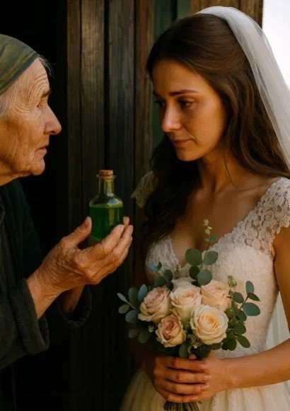 Πριν από τον γάμο, η γιαγιά του αρραβωνιαστικού μου μού χάρισε ένα μικρό γυάλινο μπουκαλάκι που περιείχε ένα πράσινο, λαμπερό υγρό. Με κοίταξε βαθιά στα μάτια και μου είπε χαμηλόφωνα: «Πιες μερικές σταγόνες πριν από την πρώτη σου νύχτα ως σύζυγος. Αν δεν το κάνεις, δεν θα γνωρίσεις ποτέ την ευτυχία». Έμεινα άναυδη. Δεν ήξερα αν μιλούσε σοβαρά ή αν ήταν ένα από τα παράξενα αστεία της. Ο αρραβωνιαστικός μου γέλασε, αγκάλιασε τη γιαγιά του και της είπε παιχνιδιάρικα: «Μη φοβίζεις τη νύφη με τις παλιές σου δεισιδαιμονίες!» Κι όμως, υπήρχε κάτι στο βλέμμα της –μια σιωπηλή, διαπεραστική προειδοποίηση– που με έκανε να ανατριχιάσω. Ο γάμος μας ήταν τέλειος: μια μέρα γεμάτη χαμόγελα, συγκίνηση και αγάπη. Το μικρό πράσινο μπουκάλι είχε ήδη χαθεί από τη σκέψη μου... μέχρι τη νύχτα εκείνη. Όταν έμεινα μόνη στο δωμάτιο, το είδα πάνω στο κομοδίνο, δίπλα στην ανθοδέσμη μου. Το πώμα ήταν ελαφρώς ανοιχτό και το υγρό μέσα του έμοιαζε να πάλλεται, σαν να είχε δική του ζωή. Η περιέργεια νίκησε τον φόβο. Θυμήθηκα τα λόγια της και σκέφτηκα πως ίσως επρόκειτο για κάποιο παλιό έθιμο, μια παραδοσιακή ευχή για καλή τύχη. Έτσι, άνοιξα το μπουκάλι και ήπια μερικές σταγόνες. Ήταν παγωμένο, με πικρή και μεταλλική γεύση. Λίγα λεπτά αργότερα, ένιωσα ένα παράξενο ρίγος να διαπερνά το σώμα μου. Οι μύες μου άρχισαν να σκληραίνουν. Προσπάθησα να κουνηθώ, αλλά δεν μπορούσα. Ένιωθα κάθε λεπτομέρεια γύρω μου — τα σεντόνια, τον ψυχρό αέρα, τον χτύπο της καρδιάς μου — μα ήμουν εντελώς ακίνητη. Πήγα να φωνάξω τον άντρα μου, αλλά η φωνή μου δεν έβγαινε. Η γλώσσα μου είχε γίνει βαριά, σαν να μην μου ανήκε. Ήθελα να ουρλιάξω, όμως καμιά λέξη δεν βγήκε — μόνο μια αόρατη δύναμη έσφιγγε τον λαιμό μου. Ένα φως άστραψε μπροστά στα μάτια μου… και ύστερα, σκοτάδι. Δεν θυμάμαι πώς πέρασε η νύχτα. Ούτε αν κοιμήθηκα. Μόνο πως, με το πρώτο φως της αυγής, κατάφερα με κόπο να κουνήσω τα δάχτυλά μου και να καθίσω στο κρεβάτι. Όταν συνάντησα τη γιαγιά, απαίτησα να μάθω τι είχα πιει. Εκείνη με κοίταξε ήρεμα και είπε: «Στην οικογένειά μας υπάρχει μια αρχαία παράδοση. Η νύφη πρέπει να πιει το ειδικό μείγμα πριν από την πρώτη νύχτα του γάμου. Ακινητοποιεί προσωρινά το σώμα, για να μην αισθάνεται τίποτα. Είναι απαραίτητο». Τα λόγια της με πάγωσαν. Εκείνη τη στιγμή κατάλαβα πως αυτή η οικογένεια δεν ζούσε με απλούς κανόνες… αλλά με σκοτεινές, αρχαίες, και ίσως επικίνδυνες παραδόσεις. Και εγώ — χωρίς να το καταλάβω — είχα ήδη γίνει μέρος τους.