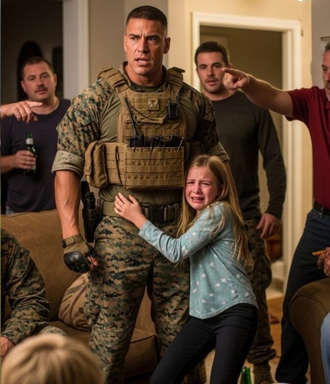 Το τηλεφώνημα ήρθε λίγο μετά τη δύση του ήλιου. Ο Τζερεμάια Φίλιπς βρισκόταν στο πεδίο βολής του Στρατοπέδου Πέντλετον, με τον αέρα να μυρίζει μπαρούτι και αλάτι. Είκοσι χρόνια στο Σώμα Πεζοναυτών είχαν αφήσει το σημάδι τους πάνω του· η πειθαρχία συνέχιζε να χτυπά μέσα του σταθερή, ακριβής, ακλόνητη. Το τηλέφωνό του δόνησε. Στην οθόνη εμφανίστηκε ένα όνομα: Έμιλι. Η κόρη του. Δεκατεσσάρων. Το σύμπαν του όλο, συμπιεσμένο σε ένα πρόσωπο. Μόλις απάντησε, ο ήχος από την άλλη άκρη έκανε το αίμα του να παγώσει. «Μπαμπά…» Η φωνή της Έμιλι έτρεμε. «Ο φίλος της μαμάς ήρθε. Και έφερε και τους φίλους του. Έχουν πιει…» Ένα ξερό, απειλητικά εύθυμο γέλιο ακούστηκε στο βάθος. Οι μύες του Ιερεμία τεντώθηκαν συσπώμενοι. «Έμιλι, κλείδωσε την πόρτα. Τώρα.» «Το έκανα ήδη.» «Ωραία. Μην ανοίξεις σε κανέναν. Έρχομαι σε δέκα λεπτά.» Ύστερα, με πιο γλυκό τόνο: «Ηρέμησε, μωρό μου. Μείνε σιωπηλή. Έρχομαι.» Έκλεισε το τηλέφωνο, αφήνοντας έξω έναν βαθύ, βαρύ αναστεναγμό που μύριζε οργή και ανησυχία. Στη συνέχεια κάλεσε τον μόνο άνθρωπο που μπορούσε να χειριστεί αυτό που ερχόταν. «Μπρουκς. Θέλω να έρθεις με δύο άντρες. Η Έμιλι κινδυνεύει.» Ο αδελφός του δεν ρώτησε τίποτα. «Ερχόμαστε.» Ένα ταξίδι που φαινόταν ατελείωτο Ήταν μόλις δεκαπέντε λεπτά δρόμος. Όμως για τον Τζερεμάια ήταν ένα βασανιστικό, ατελείωτο κενό. Δεν άκουγε τη μηχανή ούτε έβλεπε τα φώτα· άκουγε μόνο τον αντίλαλο όλων όσων θα μπορούσαν να συμβούν εκείνο το βράδυ μέσα στο σπίτι. Η κόρη του. Μόνη. Τρομαγμένη. Περικυκλωμένη από μεθυσμένους, ασυγκράτητους ξένους. Στρίβοντας στη γωνία, είδε το μαύρο SUV του Μπρουκς παρκαρισμένο λίγο πιο κάτω. Δύο Πεζοναύτες στέκονταν ήδη σε επιφυλακή, έτοιμοι για ό,τι χρειαζόταν. Δεν χρειάζονταν οδηγίες· είχαν ήδη καταλάβει. Μπήκαν όλοι μαζί στο σπίτι. Από το σαλόνι ακούγονταν μουσική. Δυνατά γέλια. Ο ήχος ενός ποτηριού που έσπαγε. Ο Τζερεμάια δεν χτύπησε. Έσπρωξε την πόρτα και μπήκε. Ένα σπίτι που δεν ήταν πια ασφαλές Ο Σέιν —ψηλός, ατημέλητος, με μια μπύρα στο χέρι— έμεινε παγωμένος. Ο Τζερεμάια μίλησε χαμηλά, αλλά με βλέμμα που μπορούσε να κόψει ατσάλι. «Πού είναι η κόρη μου;» Ο Σέιν ανοιγόκλεισε τα μάτια. «Είναι καλά. Στο δωμάτιό της. Τι σου συμβαίνει;» Ο Μπρουκς παρενέβη ψύχραιμα: «Το πρόβλημα είναι ότι πίνεις μέσα σε σπίτι όπου βρίσκεται ανήλικη. Και την έκανες να φοβηθεί.» Ένας από τους φίλους του Σέιν έκανε κίνηση προς το μέρος τους, αλλά το άκαμπτο βλέμμα των Πεζοναυτών τον καθήλωσε. Ο Σέιν προσπάθησε να δείξει θάρρος: «Δεν μπορείς να μπαίνεις έτσι στο σπίτι μου.» «Μόλις μπήκα», απάντησε ο Τζερεμάια, η φωνή του σαν γρύλισμα. «Στρώσου.» Βρήκε την Έμιλι καθισμένη στο πάτωμα, πίσω από την κλειστή πόρτα του δωματίου της, με τα γόνατα στο στήθος. Μόλις τον είδε, ο φόβος της διαλύθηκε και όρμησε στην αγκαλιά του. Ο Τζερεμάια γονάτισε και την τύλιξε σφιχτά. «Είμαι εδώ τώρα, μωρό μου. Τελείωσε.» Τα γέλια έξω σταμάτησαν. Μέσα, ένας πατέρας μόλις είχε δώσει μια σιωπηλή υπόσχεση. Οι συνέπειες Το επόμενο πρωί, έκανε αυτό που κάνει ένας Πεζοναύτης: αναφορά. Χωρίς δράματα, χωρίς υπερβολές. Μόνο γεγονότα. Πήγε στην αστυνομία και κατέθεσε τα πάντα: το αλκοόλ, τον εκφοβισμό, τα παράπονα των γειτόνων. Μέσα σε 48 ώρες, εκδόθηκε περιοριστική εντολή. Και τότε ήρθε η αντίδραση. Η Μαρίσα, η πρώην γυναίκα του, ούρλιαζε στο τηλέφωνο. «Με ταπείνωσες! Με έστησες!» Ο Τζερεμάια παρέμεινε ήρεμος. «Προστάτεψα την κόρη μας.» «Ήταν μια χαρά! Ήθελες απλώς να με κάνεις να φαίνομαι άσχημη.» «Δεν ήταν καλά», απάντησε. «Και ήξερες ποιος ήταν αυτός ο άνθρωπος.» Έκλεισε το τηλέφωνο. Για εβδομάδες, η Μαρίσα εμπόδιζε την Έμιλι να τον επισκεφθεί, ισχυριζόμενη ότι «δραματοποίησε την κατάσταση». Δεν αντέδρασε. Περίμενε. Η αλήθεια πάντα βγαίνει στην επιφάνεια. Η αλήθεια Δύο μήνες αργότερα συνέβη. Ο Σέιν συνελήφθη έξω από ένα μπαρ ύστερα από καβγά. Ήταν μεθυσμένος, επιθετικός, και όλα καταγράφηκαν σε κάμερα. Όταν η Μαρίσα τηλεφώνησε, η φωνή της ήταν σπασμένη. «Είχες δίκιο… Δεν ήθελα να το δω.» Ο Τζερεμάια δεν θριάμβευσε. «Το μόνο που έχει σημασία είναι ότι η Έμιλι είναι ασφαλής.» Από εκείνη τη στιγμή η Έμιλι μετακόμισε μόνιμα μαζί του. Κοιμόταν καλύτερα. Γελούσε περισσότερο. Ήταν ξανά ένα δεκατετράχρονο κορίτσι. Και αυτό ήταν αρκετό. Το μήνυμα Μια μέρα, ο Τζερεμάια έλαβε ένα μήνυμα από μια γυναίκα ονόματι Σιέρα Λάνγκτον. «Είμαι η πρώην σύζυγος του Σέιν», έγραψε. «Λυπάμαι που δεν μίλησα νωρίτερα.» Επισύναψε έναν παλιό, σφραγισμένο φάκελο: μια παλιά έρευνα, ένα μοτίβο που είχε αγνοηθεί. Ο Τζερεμάια τον προώθησε στη Μαρίσα. Εκείνη έκλαψε στο τηλέφωνο. «Έθεσα την κόρη μας σε κίνδυνο… Συγχώρεσέ με.» Η φωνή του έμεινε σταθερή. «Το παρελθόν δεν αλλάζει. Αλλά μπορούμε να αλλάξουμε το τώρα.» Η αρχή της επούλωσης Μήνες πέρασαν. Η Έμιλι ξεκίνησε θεραπεία. Εντάχθηκε σε χορευτική ομάδα. Γέλασε ξανά αληθινά. Ένα βράδυ, καθώς δούλευαν σε σχολική εργασία, σήκωσε το βλέμμα της. «Ευχαριστώ που ήρθες εκείνο το βράδυ, μπαμπά.» Ο Τζερεμάια ένιωσε έναν κόμπο στο λαιμό. «Θα έρχομαι πάντα για σένα.» Και το εννοούσε. Μια απροσδόκητη συζήτηση Ένα χρόνο αργότερα, η Μαρίσα ζήτησε να μιλήσουν. Κάθισαν αντικριστά σε μια καφετέρια — δύο άνθρωποι με δύσκολο παρελθόν και μια κόρη που τους ένωνε. «Κάνω θεραπεία», παραδέχτηκε εκείνη. «Πάντα έψαχνα ανθρώπους που με έκαναν να νιώθω επιθυμητή…»