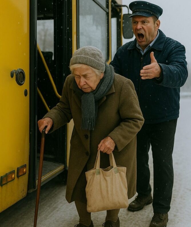 Η καταιγίδα έξω, ο πάγος μέσα Εκείνο το βράδυ η πόλη χάθηκε κάτω από μια λευκή, πνιγηρή κουβέρτα. Βαριές, επίμονες νιφάδες χιονιού στροβιλίζονταν κάτω από τα κιτρινωπά φώτα του δρόμου, ενώ τα πεζοδρόμια άδειαζαν σιγά σιγά. Το λεωφορείο, που σταματούσε απότομα με ένα στρίγγλισμα, έμοιαζε λιγότερο με καταφύγιο κι περισσότερο με ένα περιπλανώμενο κουτί γεμάτο σιωπή και θλίψη. Η θέρμανση ήταν τόσο αδύναμη που κάθε ανάσα μετατρεπόταν σε σύννεφο που χανόταν στον θολό αέρα. Οι επιβάτες, χαμένοι ο καθένας στις σκέψεις του, κοιτούσαν τα κινητά τους ή τα θαμπωμένα παράθυρα. Οι πόρτες άνοιξαν, και μια εύθραυστη μορφή εμφανίστηκε. Μια ηλικιωμένη γυναίκα, κάπου στα ογδόντα, ανέβηκε αργά. Το μάλλινο μαντήλι της έσταζε λιωμένο χιόνι και τα βρεγμένα της παπούτσια άφηναν σκοτεινά σημάδια στα σκαλιά. Έπιασε το κιγκλίδωμα με τη δύναμη κάποιου που πάλευε περισσότερο με το ίδιο του το σώμα παρά με το κρύο. Η εντολή «Εισιτήριο», γρύλισε ο οδηγός, χωρίς να της ρίξει ούτε μια ματιά. Η γυναίκα άρχισε να ψάχνει στην παλιά τσάντα της με τρεμάμενα δάχτυλα. Κέρματα, μια ξεθωριασμένη κάρτα, τσαλακωμένα χαρτιά… αλλά όχι εισιτήριο. Στο τέλος, ψιθύρισε: «Μάλλον το ξέχασα… Θα πληρώσω τα διπλά αύριο. Θέλω μόνο να πάω σπίτι, σας παρακαλώ.» Το πρόσωπο του οδηγού σκλήρυνε. Η φωνή του χτύπησε σαν μαστίγιο. «Χωρίς εισιτήριο, δεν ταξιδεύεις! Κατέβα τώρα! Τι νομίζεις, ότι είναι δωρεάν ταξί;» Η σιωπή έσπασε απότομα. Μερικά κεφάλια γύρισαν, μια νεαρή γυναίκα κατάπιε με κόπο, αλλά κανείς δεν είπε κουβέντα. Το λεωφορείο πάγωσε — μέσα κι έξω. Σιωπηλή αξιοπρέπεια Η ηλικιωμένη γυναίκα δεν αντέδρασε. Έσφιξε την τσάντα με τα ψώνια της πάνω στο στήθος, σαν να προστάτευε τα λίγα πράγματα που κατάφερε να φέρει. Έσκυψε το κεφάλι της με την παραίτηση κάποιου που έχει ζήσει πολλές μικρές, επαναλαμβανόμενες ταπεινώσεις. Ο οδηγός ξαναφώναξε, πιο δυνατά: «Είπα κατέβα! Αυτό δεν είναι γηροκομείο!» Η γυναίκα γύρισε αργά και άρχισε να κατεβαίνει, σέρνοντας μαζί της την κούραση και την αξιοπρέπειά της. Όταν οι πόρτες άνοιξαν ξανά, ένα παγωμένο ρεύμα αέρα διέσχισε το λεωφορείο. Τα λόγια που σταμάτησαν τον χρόνο Στάθηκε στο τελευταίο σκαλοπάτι. Το σώμα της έτρεμε, αλλά σήκωσε τα μάτια της — κουρασμένα, θολά και όμως φωτισμένα από κάτι βαθύτερο. Μίλησε απαλά, μα η φωνή της αντήχησε σαν βροντή: «Κι εσύ μητέρα είχες. Πες μου… θα την πέταγες έξω στο χιόνι;» Ο οδηγός ακινητοποιήθηκε. Τα χείλη του άνοιξαν, αλλά καμιά λέξη δεν βγήκε. Η σιωπή έπεσε σαν το χιόνι: βαριά, πνιγηρή. Το λεωφορείο ξυπνά Ένας άντρας στο πίσω μέρος ήταν ο πρώτος που σηκώθηκε. «Καθίστε, κυρία», είπε, απλώνοντας το χέρι του. Ένας άλλος έτεινε το δικό του εισιτήριο. «Χτύπησέ το δύο φορές. Εκείνη θα μείνει.» Και ένας ένας σηκώθηκαν κι άλλοι: μια φοιτήτρια, μια υπάλληλος γραφείου, μια μητέρα με το παιδί της αγκαλιά. Δεν την κοιτούσαν με λύπηση, αλλά με σεβασμό. Το λεωφορείο, που πριν έμοιαζε με παγωμένο φέρετρο, γέμισε ξαφνικά με μια θερμή, απρόσμενη ζεστασιά: αλληλεγγύη. Η ηλικιωμένη κάθισε. Τα χέρια της έσφιγγαν ακόμη την τσάντα της, αλλά στα μάτια της υπήρχε ένα ήρεμο φως. Δεν είχε φωνάξει, δεν είχε παρακαλέσει. Μόνο μια ερώτηση έκανε — και αυτό αρκούσε. Ο οδηγός έμεινε παγωμένος στη θέση του. Η αντανάκλασή του στο παρμπρίζ τού έδειχνε έναν άνθρωπο που δεν αναγνώριζε. Στην επόμενη στάση, όλοι κατέβηκαν μαζί. Όλοι, εκτός από εκείνη. Η γυναίκα έμεινε καθισμένη, ακίνητη, ενώ ο οδηγός έμενε πίσω, κουβαλώντας το βάρος των λόγων της. Το μάθημα στο χιόνι Αργά το βράδυ, όταν το λεωφορείο είχε πια αδειάσει, ο οδηγός έμεινε μόνος, κοιτάζοντας τον πάγο να μαζεύεται στο τζάμι. Τα λόγια της γυναίκας συνέχιζαν να αντηχούν μέσα του: «Θα πετούσες τη μητέρα σου έξω στο χιόνι;» Δεν μπορούσε να ξεφύγει. Θυμήθηκε τη δική του μητέρα — τα χέρια της σκληρά, τη φωνή της που τον φώναζε για φαγητό, το χαμόγελό της όταν αργούσε. Είχε φύγει χρόνια τώρα, μα εκείνη τη στιγμή ένιωθε πως στεκόταν μπροστά του. Τα βλέμματα των επιβατών, η ήσυχη εξέγερσή τους, τον βάραιναν σαν το χιόνι της νύχτας. Και για πρώτη φορά μετά από πολύ καιρό, κάτι μέσα του άρχισε σιγά σιγά να λιώνει. Η ηλικιωμένη γυναίκα, από την άλλη, παρέμεινε σιωπηλή. Δεν έκλαψε, δεν ζήτησε οίκτο. Κρατούσε μόνο την τσάντα στο στήθος της, τα μάτια της καρφωμένα στο χιόνι, σαν κάποια που έχει δει όλες τις καταιγίδες της ζωής και τις έχει αντέξει. Γιατί εκείνη η νύχτα δεν αφορούσε ένα απλό εισιτήριο. Αφορούσε μια βαθιά, αμετακίνητη αλήθεια: η αξιοπρέπεια δεν έχει ηλικία, ο σεβασμός δεν κοστίζει τίποτα και συχνά η πιο ήσυχη φωνή είναι αυτή που ξυπνά τις πιο κοιμισμένες συνειδήσεις.