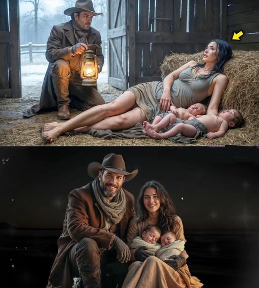 Ένας μοναχικός καουμπόι άκουσε έναν απροσδόκητο θόρυβο στον αχυρώνα. Όταν πλησίασε προσεκτικά, ανακάλυψε μια νεαρή γυναίκα με δύο νεογέννητα μωρά. «Δεν μπορείς να μείνεις εδώ», είπε ο Ματίας, σηκώνοντας τη λάμπα πετρελαίου και κοιτάζοντάς τη να είναι ξαπλωμένη στο άχυρο, με τα βρέφη τυλιγμένα δίπλα της. «Αυτό δεν είναι μέρος για μια μητέρα με τόσο μικρά παιδιά.» Η Έλενα σήκωσε το βλέμμα της· τα μάτια της ήταν κόκκινα από το κλάμα και την εξάντληση. «Σε παρακαλώ... χρειάζομαι μόνο μια νύχτα. Δεν έχω πού αλλού να πάω», είπε με τρεμάμενη φωνή. «Από πού ήρθες; Πώς κατέληξες εδώ, στη μέση αυτής της καταιγίδας;» ρώτησε εκείνος. «Το αυτοκίνητο χάλασε», αποκρίθηκε, κρατώντας σφιχτά τα μωρά. «Μου ήρθε ο τοκετός και δεν πρόλαβα να φτάσω στο νοσοκομείο. Έψαξα καταφύγιο... κι εκεί γεννήθηκαν», ψιθύρισε τελικά. Ο Ματίας συνοφρυώθηκε. Στα πέντε χρόνια που ζούσε ολομόναχος στο αγρόκτημα, δεν είχε ξαναδεί κάτι τέτοιο. Οι αστραπές φώτιζαν κατά διαστήματα το εσωτερικό του αχυρώνα, ενώ οι βροντές έκαναν τη γη να τρέμει. «Είναι δύο», είπε απαλά η Έλενα. «Σαντιάγκο και Εσπεράνσα.» Το άκουσμα αυτού του ονόματος τον πάγωσε· Εσπεράνσα ήταν το όνομα που είχε διαλέξει κάποτε η γυναίκα του, η Κάρμεν, για το αγρόκτημά τους, όταν ονειρεύονταν να αποκτήσουν παιδιά. «Δεν μπορώ να σε αφήσω εδώ», μουρμούρισε. «Το σπίτι είναι κοντά. Μπορείς να μείνεις ώσπου να περάσει η καταιγίδα.» Η Έλενα έκλεισε τα μάτια της, γεμάτη ανακούφιση. «Ευχαριστώ... σας ευχαριστώ πολύ.» Ο Ματίας τη βοήθησε να σηκωθεί, κρατώντας ο ίδιος το ένα από τα μωρά, ενώ εκείνη τύλιξε προσεκτικά το άλλο. Η βροχή τούς μούσκεψε μέχρι το κόκαλο πριν προλάβουν να φτάσουν στο σπίτι. Μόλις μπήκαν, ο Ματίας άναψε το τζάκι και έστρωσε καθαρές κουβέρτες στον καναπέ. «Θες κάτι να φας;» τη ρώτησε. «Ένα ποτήρι νερό είναι αρκετό», απάντησε ήσυχα. Την παρατηρούσε καθώς φρόντιζε τα δίδυμα. Ήταν νέα, γύρω στα είκοσι οκτώ, με λεπτά χαρακτηριστικά και βλέμμα αποφασιστικό. Παρ’ όλο που τα ρούχα της ήταν βρόμικα και υγρά, κάτι στον τρόπο της πρόδιδε ότι δεν ήταν συνηθισμένη στη σκληρή ζωή. «Πώς σε λένε;» «Έλενα. Έλενα Μοράλες.» «Ματίας Σαντόβαλ», συστήθηκε εκείνος. «Αυτό είναι το αγρόκτημά μου.» Η Έλενα ήπιε το νερό σαν να ήταν κάτι πολύτιμο. «Μένεις εδώ μόνος;» «Ναι. Από τότε που πέθανε η γυναίκα μου σε ένα ατύχημα», είπε, και μια βαριά σιωπή έπεσε ανάμεσά τους. «Λυπάμαι πολύ», απάντησε εκείνη χαμηλόφωνα. Το κλάμα του μικρού Σαντιάγκο έσπασε τη σιωπή. Ο Ματίας αποτραβήχτηκε διακριτικά στην κουζίνα, αφήνοντάς τη μόνη. Από εκεί άκουσε τη γλυκιά φωνή της να νανουρίζει τα παιδιά. Για πρώτη φορά μετά από χρόνια, το σπίτι δεν του φάνηκε άδειο. Όταν γύρισε, τα μωρά κοιμόντουσαν ήσυχα. «Είναι πανέμορφα», είπε. «Είναι όλη μου η ζωή», του απάντησε εκείνη. «Θα έκανα τα πάντα γι’ αυτά.» «Από τι τα προστατεύεις;» τη ρώτησε σιγανά, διαισθανόμενος κάτι σκοτεινό πίσω από τα λόγια της. Η Έλενα απέφυγε το βλέμμα του. «Είναι μια μακριά ιστορία...» Η κουβέντα σταμάτησε εκεί. Ο Ματίας πρόσεξε τη μικρή ταξιδιωτική της τσάντα στο πάτωμα, βρεγμένη και φθαρμένη. Την πήρε για να τη στεγνώσει κοντά στη φωτιά, αλλά καθώς την κούνησε, μερικά χαρτιά έπεσαν έξω. Έσκυψε να τα μαζέψει — και τότε είδε ένα επώνυμο που τον έκανε να παγώσει: Βιδάλ. Ήξερε αυτό το όνομα. Μια από τις πιο ισχυρές οικογένειες της Αργεντινής — μέσα ενημέρωσης, κατασκευές, πολιτική, όλα περνούσαν από τα χέρια τους. Όταν γύρισε στο σαλόνι, η Έλενα έδειχνε πιο ανήσυχη από πριν. «Έλενα... ποια είσαι στ’ αλήθεια;» τη ρώτησε. Εκείνη έσφιξε τα παιδιά πάνω της πριν απαντήσει: «Ανήκω στην οικογένεια Βιδάλ... αλλά τα παράτησα όλα. Το να φύγω ήταν ο μόνος τρόπος να σώσω τα παιδιά μου.» Ο Ματίας θυμήθηκε τα πρόσφατα σκάνδαλα — εξαφανίσεις, παράνομες συναλλαγές, φήμες που κανένα ΜΜΕ δεν τολμούσε να αγγίξει. «Σε ψάχνουν;» «Έχουν μάτια παντού», είπε με τρόμο. «Κυβερνήσεις, αστυνομία... ό,τι χρειαστεί για να κρατήσουν την εξουσία. Αν μάθουν ότι είμαι ζωντανή, θα έρθουν για εμάς.» Ένα ρίγος διέτρεξε τον Ματίας. Αυτή η γυναίκα δεν ήταν απλώς μια χαμένη μητέρα. Ήταν το κέντρο ενός επικίνδυνου οικογενειακού πολέμου. «Τότε δεν μπορείς να μείνεις εδώ», είπε σιγανά, κοιτάζοντας έξω στο σκοτάδι. «Κάθε λεπτό που περνάει, ο κίνδυνος μεγαλώνει.» «Και πού να πάω;» ρώτησε εκείνη, με απόγνωση στα μάτια. Πριν προλάβει να απαντήσει, ένας μακρινός ήχος τους έκανε να παγώσουν — κινητήρες. Πολλοί. Ο ήχος πλησίαζε. «Είναι αυτοί», ψιθύρισε η Έλενα. «Μας βρήκαν.» Ο Ματίας την τράβηξε από το μπράτσο και βγήκαν τρέχοντας από την πίσω πόρτα, κρυμμένοι μέσα στους θάμνους. Τα φώτα πλησίαζαν επικίνδυνα. Η καρδιά της χτυπούσε μανιασμένα... ώσπου ακούστηκε ένας άλλος κινητήρας, διαφορετικός. Ένα γνώριμο βουητό. «Είναι φίλος», είπε. «Μπορούμε να τον εμπιστευτούμε.» Ένας επιβλητικός άντρας βγήκε από το αυτοκίνητο και, βλέποντας τον Ματίας, φώναξε: «Ματίας! Ήρθες στην ώρα σου. Μπες μέσα, θα σας πάω σε ασφαλές μέρος!» Το ταξίδι μέσα στη νύχτα ήταν γεμάτο ένταση, μα το σκοτάδι του δάσους τούς κάλυπτε. Έφτασαν τελικά σε ένα απομονωμένο σπίτι. Ο άντρας, μέλος μιας ομάδας που αντιστεκόταν στους Βιδάλ, τους πρόσφερε καταφύγιο. «Δεν θα μπορέσετε να μείνετε για πολύ, αλλά εδώ δεν θα σας βρουν», είπε. Η Έλενα άφησε έναν αναστεναγμό, τα μάτια της γεμάτα δάκρυα. Ο Ματίας την κοίταξε και, για πρώτη φορά, ένιωσε ελπίδα. «Μας έσωσες», του είπε εκείνη. Ο Ματίας χαμογέλασε αμυδρά. «Σωθήκαμε μαζί.»