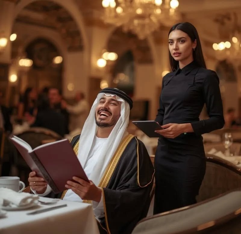 Στην καρδιά της Βουδαπέστης, σε μια από τις πιο εκλεπτυσμένες περιοχές της πόλης, το εστιατόριο Diamond Room έλαμπε εκείνο το βράδυ με μια πολυτέλεια που φαινόταν να προορίζεται μόνο για τους λίγους και εκλεκτούς. Κάτω από το κρυστάλλινο φως των πολυελαίων, μια απαλή μελωδία πιάνου πλημμύριζε τον χώρο, σκορπίζοντας μια αίσθηση αιθέριας κομψότητας. Τα τραπέζια, στρωμένα με κατάλευκα λινά τραπεζομάντιλα και πορσελάνες με χρυσές λεπτομέρειες, υποδέχονταν τους πιο διακεκριμένους καλεσμένους. Ανάμεσά τους βρισκόταν ο Άραβας δισεκατομμυριούχος Σεΐχης Χάλεντ, που είχε γίνει πρώτο θέμα στις ουγγρικές εφημερίδες τις τελευταίες εβδομάδες, χάρη στις τεράστιες επενδύσεις του σε ακίνητα. Γύρω του είχαν συγκεντρωθεί επιφανείς επιχειρηματίες, πολιτικοί και διάσημες προσωπικότητες του κινηματογράφου. Το κρασί έρρεε άφθονο, τα γέλια αντηχούσαν στην αίθουσα και οι ήχοι των ποτηριών που τσούγκριζαν δημιουργούσαν μια συμφωνία κοσμικής ευφορίας. Ανάμεσα στις σερβιτόρες, ξεχώριζε η Έστερ Νάγκι, μια νεαρή γυναίκα είκοσι έξι ετών, με καστανά μαλλιά πιασμένα σε έναν σφιχτό κότσο και μια ήρεμη, ευγενική παρουσία. Για τους περισσότερους, ήταν απλώς μια ακόμη σερβιτόρα. Όμως πίσω από την απλή στολή της, έκρυβε μια ιστορία διαφορετική. Ο πατέρας της, Ντάνιελ Νάγκι, ήταν γνωστός καθηγητής αραβικών. Από παιδί, η Έστερ μεγάλωσε μέσα στη γλώσσα και τον πολιτισμό της Ανατολής· τον αγάπησε τόσο, που έγινε κομμάτι της ταυτότητάς της. Όμως ο πατέρας της είχε φύγει πρόωρα από τη ζωή, αφήνοντάς την να φροντίζει μόνη την άρρωστη μητέρα της, δουλεύοντας ακατάπαυστα για να τα βγάλει πέρα. Το ταλέντο της, ωστόσο, άξιζε κάτι περισσότερο από μια ζωή πίσω από ένα δίσκο. Η Προσβολή Καθώς η βραδιά προχωρούσε και ο θόρυβος μεγάλωνε, η Έστερ πλησίασε το τραπέζι του σεΐχη για να σερβίρει καφέ. Εκείνος, σκύβοντας ελαφρά προς τον διπλανό του, σχολίασε χαμηλόφωνα στα αραβικά: «Αυτή η Ουγγαρέζα είναι τόσο αδέξια, που μοιάζει να ήρθε από την αγορά. Δεν αξίζει ούτε να αγγίξει το ποτήρι μου.» Λίγοι κατάλαβαν τα λόγια του, αλλά ο τόνος της φωνής του αποκάλυπτε την περιφρόνηση. Κάποιοι γέλασαν διακριτικά. Η καρδιά της Έστερ χτύπησε δυνατά, όμως τα χέρια της παρέμειναν σταθερά. Ο σεΐχης συνέχισε, αυτή τη φορά πιο δυνατά: «Αν δούλευε για μένα, δεν θα άντεχε ούτε μια μέρα. Δεν ξέρει τι σημαίνει σεβασμός στην υπηρεσία.» Τα γέλια δυνάμωσαν. Η Απάντηση Η Έστερ άφησε προσεκτικά το πιάτο στο τραπέζι, στάθηκε όρθια και τον κοίταξε κατευθείαν στα μάτια. Με ήρεμη φωνή, του απάντησε στα άψογα αραβικά που της είχε διδάξει ο πατέρας της: "من يهين امرأة على طعامه، يهين شرفه قبل ضيوفه." Και πρόσθεσε, στα ουγγρικά: «Όποιος ταπεινώνει μια γυναίκα στο τραπέζι του, πρώτα ταπεινώνει την τιμή του μπροστά στους καλεσμένους του.» Η αίθουσα πάγωσε. Ο πιανίστας σταμάτησε να παίζει. Το πρόσωπο του σεΐχη χλόμιασε και έπειτα κοκκίνισε. Δεν πίστευε πως αυτή η νεαρή γυναίκα τον είχε αντικρούσει στη δική του γλώσσα, με τόση ακρίβεια και αξιοπρέπεια. Τα βλέμματα όλων στράφηκαν προς την Έστερ. Ο σεΐχης άνοιξε το στόμα του, μα δεν μπόρεσε να πει λέξη. Καθάρισε τον λαιμό του άβολα και σώπασε. Από εκείνη τη στιγμή, το δείπνο πήρε άλλη τροπή — κανείς δεν τόλμησε να αστειευτεί ξανά. Η Έστερ συνέχισε τη δουλειά της με την ίδια ψυχραιμία, μόνο που τώρα την παρακολουθούσαν όλοι με έναν σεβασμό που δεν είχε γνωρίσει ποτέ. Η Πρόταση Στο τέλος της βραδιάς, ο Σεΐχης Χάλεντ άφησε ένα γενναιόδωρο φιλοδώρημα και, προς έκπληξη όλων, την πλησίασε. «Συγχωρέστε με», είπε διστακτικά, στα ουγγρικά. «Ο πλούτος με κάνει μερικές φορές να ξεχνώ την ανθρωπιά. Πού μάθατε να μιλάτε τόσο τέλεια τη γλώσσα μου;» «Ο πατέρας μου ήταν γλωσσολόγος», απάντησε ήρεμα. «Με δίδαξε από παιδί.» Ο σεΐχης έγνεψε σκεπτικά. «Ένα τέτοιο ταλέντο δεν πρέπει να χάνεται πίσω από ένα δίσκο. Θα ήθελα να σας δω αύριο στο ξενοδοχείο μου. Θέλω να σας προσφέρω μια θέση ως διερμηνέας.» Η Έστερ ένιωσε την καρδιά της να χτυπά δυνατά. Μήπως αυτή ήταν η ευκαιρία που θα μπορούσε να αλλάξει τη ζωή της; Στο Σπίτι Στο μικρό διαμέρισμά τους, στον τέταρτο όροφο, όλα μιλούσαν για φτώχεια και επιμονή. Το φως της κουζίνας ήταν αμυδρό, και το τραπέζι γεμάτο φάρμακα. «Έστερ, επιτέλους!» είπε η μητέρα της, η Τζουλιάνα, με αδύναμη φωνή. «Συγγνώμη, μαμά… τέλειωσα αργά», αποκρίθηκε, γονατίζοντας δίπλα της. Η μητέρα της την κοίταξε προσεκτικά. «Κάτι συνέβη απόψε. Το βλέπω στα μάτια σου.» Η Έστερ διηγήθηκε όσα είχαν συμβεί — την προσβολή, την απάντησή της, την απροσδόκητη πρόταση. Η Τζουλιάνα άκουγε με δάκρυα στα μάτια. «Αυτό θα έκανε κι ο πατέρας σου. Θα ήταν περήφανος για σένα, κόρη μου.» Κι όταν άκουσε για την προσφορά, έπιασε τα χέρια της συγκινημένη. «Είναι ένα θαύμα, Έστερ! Πρέπει να πας!» «Κι αν είναι παγίδα; Ή απλώς ένα σκληρό αστείο;» αντέτεινε εκείνη. Η μητέρα της χαμογέλασε κουρασμένα. «Ήξερες πάντα πότε να πεις όχι. Μα αν δεν πας, ίσως το μετανιώσεις για μια ζωή. Ίσως αυτή να είναι η στιγμή που η μοίρα σου επιστρέφει ό,τι σου στέρησε.» Η Συνάντηση Την επόμενη μέρα, η Έστερ έφτασε στο Duna Palace, το πολυτελέστερο ξενοδοχείο της πόλης. Μαύρες λιμουζίνες και σωματοφύλακες φύλαγαν την είσοδο. Ένας υπάλληλος την οδήγησε σε ένα ιδιωτικό σαλόνι. Ο Χάλεντ, ντυμένος με λευκό καφτάνι, την περίμενε πίσω από ένα χαμηλό τραπέζι γεμάτο φακέλους και ένα φλιτζάνι τσάι μέντας. Μόλις την είδε, σηκώθηκε. «Χαίρομαι που ήρθες», είπε στα αραβικά — κι έπειτα το επανέλαβε, χαμογελώντας, στα ουγγρικά. Θες να συνεχίσω τη συνέχεια της ιστορίας σε αυτό το ύφος (λογοτεχνικό, κινηματογραφικό ύφος, στα ελληνικά);