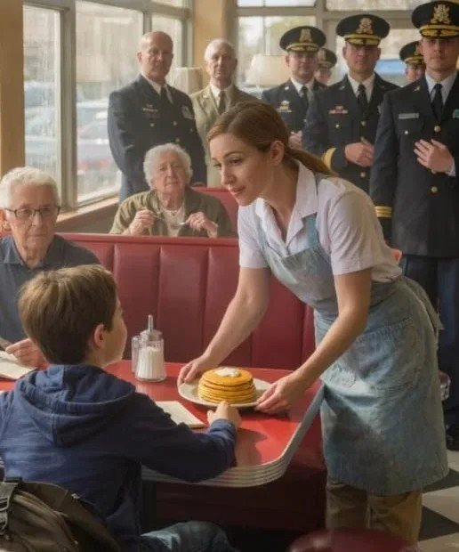 Τζένι Μίλερ Η Τζένι Μίλερ ήταν είκοσι εννέα ετών. Δούλευε ως σερβιτόρα σε ένα μικρό εστιατόριο στην άκρη του δρόμου, ανάμεσα σε ένα σιδηροπωλείο και ένα καθαριστήριο, σε μια ήσυχη κωμόπολη κοντά στο Κάνσας Σίτι. Οι μέρες της κυλούσαν μονότονες: ξυπνούσε με το χάραμα, περπατούσε ως τη δουλειά, φορούσε τη γαλάζια της ποδιά και πρόσφερε ένα φιλικό χαμόγελο στους τακτικούς πελάτες. Κανείς δεν υποψιαζόταν ότι πίσω από εκείνο το χαμόγελο κρυβόταν μια βαθιά μοναξιά. Έμενε σε ένα μικρό δωμάτιο πάνω από το φαρμακείο της πόλης. Οι γονείς της είχαν πεθάνει και η θεία που την είχε μεγαλώσει είχε μετακομίσει στην Αριζόνα. Τα λίγα τηλεφωνήματα στις γιορτές ήταν το μόνο που της είχε απομείνει από το παρελθόν. Ένα φθινοπωρινό πρωινό, η Τζένι πρόσεξε ένα αγόρι γύρω στα δέκα. Καθόταν πάντα στη γωνιακή θέση του μαγαζιού, άνοιγε ένα βιβλίο και το κοιτούσε με προσήλωση. Η τσάντα του φαινόταν πολύ μεγάλη για το μικρό του σώμα, κι εκείνο το βλέμμα — ώριμο πέρα από την ηλικία του — την έκανε να απορεί. Την πρώτη μέρα ζήτησε μόνο ένα ποτήρι νερό. Το ίδιο και τη δεύτερη. Στο τέλος της εβδομάδας, η Τζένι πρόσεξε ότι το παιδί ερχόταν κάθε πρωί στις 7:15, έμενε περίπου σαράντα λεπτά και έφευγε χωρίς να παραγγείλει τίποτα. Την δέκατη πέμπτη μέρα, του έβαλε μπροστά ένα πιάτο με τηγανίτες, προσποιούμενη λάθος της κουζίνας: «Συγγνώμη, έκαναν λάθος με την παραγγελία. Φάε· δεν θέλω να πάνε χαμένες.» Το αγόρι την κοίταξε με ένα βλέμμα γεμάτο πείνα και δυσπιστία. Η Τζένι του χαμογέλασε και απομακρύνθηκε. Λίγο αργότερα, το πιάτο ήταν άδειο. «Ευχαριστώ», ψιθύρισε σιγανά. Έτσι άρχισε η σιωπηλή τους ρουτίνα. Μερικές φορές η Τζένι του έφερνε τηγανίτες, άλλες φορές κουάκερ ή αυγά. Δεν μιλούσε ποτέ για τον εαυτό του, μα πάντοτε την ευχαριστούσε με το βλέμμα. Με τον καιρό, οι συνάδελφοί της άρχισαν να τον προσέχουν. «Ποιο είναι αυτό το παιδί;» ρώτησε ο Χάρολντ, ένας πρώην ταχυδρόμος. «Δεν έχω δει ποτέ τους γονείς του.» «Δεν ξέρω», απάντησε εκείνη. «Ξέρω μόνο ότι πεινάει.» «Πρόσεχε», της είπε η Κάθι, η μαγείρισσα. «Θα συνηθίσει και μετά θα εξαφανιστεί.» «Ίσως», είπε ήρεμα η Τζένι. «Αλλά ξέρω πώς είναι να πεινάς.» Δεν τόλμησε ποτέ να τον ρωτήσει το όνομά του, φοβούμενη μήπως τον τρομάξει. Απλώς του άφηνε φαγητό και νερό. Όταν οι πελάτες άρχισαν να μιλούν για το αγόρι, δεν έλειψαν τα πειράγματα: «Κοίτα, η σωτήρας μας!» «Τώρα θα ταΐζεις όλους τζάμπα, έτσι;» Η Τζένι δεν απάντησε. Ήξερε πως η καλοσύνη δεν χρειάζεται εξήγηση. Μια μέρα, ο διευθυντής, ο Μαρκ, την κάλεσε στο γραφείο του: «Δεν μπορούμε να συνεχίσουμε να δίνουμε δωρεάν γεύματα.» «Θα πληρώνω εγώ», είπε ήρεμα. «Με τα φιλοδωρήματά σου; Δεν βγάζεις σχεδόν τίποτα.» «Είναι δική μου απόφαση.» Από τότε, η Τζένι άρχισε να πληρώνει το πρωινό του παιδιού με δικά της χρήματα. Ώσπου ένα πρωί, εκείνο δεν εμφανίστηκε. Ούτε την επόμενη μέρα. Η Τζένι κοιτούσε την πόρτα με προσμονή. Το πιάτο με τις τηγανίτες έμεινε άθικτο στον πάγκο. Πέρασε μια εβδομάδα, ύστερα δύο, ύστερα τρεις — και το παιδί δεν επέστρεψε. Κάποιος ανέβασε στο διαδίκτυο μια φωτογραφία του άδειου τραπεζιού με λεζάντα: «Στο καφέ της Ρόζι σερβίρουν πρωινό για αόρατα παιδιά.» Τα σχόλια ήταν σκληρά: χλευασμός, κατηγορίες, ειρωνεία. Εκείνο το βράδυ, η Τζένι άνοιξε το παλιό ημερολόγιο του πατέρα της, πρώην στρατιωτικού γιατρού. Σε μια σελίδα έγραφε: «Σήμερα μοιράστηκα τη μερίδα μου με ένα παιδί. Ίσως να μην ήταν απαραίτητο, αλλά η πείνα είναι ίδια για όλους. Κανείς δεν φτωχαίνει όταν μοιράζεται το ψωμί του.» Αυτά τα λόγια της έδωσαν παρηγοριά. Τρεις εβδομάδες αργότερα, στις 9:17, τέσσερα μαύρα SUV σταμάτησαν μπροστά στο καφέ. Πολλοί άντρες με στολές κατέβηκαν. Ένας απ’ αυτούς, ψηλός αξιωματικός με μετάλλια στο στήθος, μπήκε μέσα και ρώτησε: «Ποια είναι η δεσποινίς Τζένι Μίλερ;» «Εγώ είμαι», απάντησε εκείνη, αφήνοντας την καφετιέρα στο τραπέζι. «Συνταγματάρχης Ντέιβιντ Ριβς, Αμερικανικός Στρατός», συστήθηκε. «Έχω ένα μήνυμα από έναν από τους στρατιώτες μου.» Τράβηξε έναν φάκελο και συνέχισε: «Το αγόρι που ταΐζατε λέγεται Άνταμ Τόμσον. Ο πατέρας του, ο λοχίας Τζέιμς Τόμσον, ήταν υπό τις διαταγές μου. Για μήνες, ο Άνταμ ζούσε μόνος — η μητέρα του τον εγκατέλειψε, ο πατέρας του ήταν σε αποστολή, και δεν τόλμησε να το πει σε κανέναν.» Ο συνταγματάρχης χαμήλωσε το βλέμμα. «Δύο μήνες πριν, ο λοχίας Τόμσον σκοτώθηκε στο Αφγανιστάν. Στο τελευταίο του μήνυμα έγραψε: ‘Αν μου συμβεί κάτι, βρείτε τη γυναίκα στο καφέ που τάισε τον γιο μου. Πείτε της πως δεν του έδωσε μόνο φαγητό· του έδωσε πίστη ξανά στην ανθρωπότητα.’» Η Τζένι πήρε τον φάκελο με τρεμάμενα χέρια. Οι στρατιώτες στάθηκαν σιωπηλοί. Ο συνταγματάρχης της απέδωσε στρατιωτικό χαιρετισμό. Οι πελάτες σηκώθηκαν όρθιοι. Μια βαθειά σιωπή απλώθηκε στο καφέ. Τις επόμενες μέρες, η ιστορία διαδόθηκε σε όλη την κομητεία. Όσοι την είχαν κοροϊδέψει, τώρα την ευχαριστούσαν. Μια πινακίδα εμφανίστηκε στο τραπέζι όπου καθόταν ο Άνταμ: «Κρατημένο για όσους υπηρετούν και για όσους περιμένουν.» Το καφέ της Ρόζι έγινε τόπος συνάντησης για βετεράνους και τις οικογένειές τους. Οι άνθρωποι άφηναν σημειώματα ευγνωμοσύνης, κέρματα, μικρές σημαίες. Στον πάγκο, δίπλα στο βάζο με τα φιλοδωρήματα, υπήρχε μια επιγραφή που έλεγε: «Ευχαριστούμε που μας θυμίσατε τι σημαίνει αυτό.»